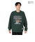 ラッセル（RUSSELL）HighCotton カスレプリント スウェットシャツ RBM24F0004 GRN