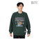 ラッセル（RUSSELL）HighCotton カスレプリント スウェットシャツ RBM24F0004 GRN