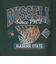 ラッセル（RUSSELL）HighCotton カスレプリント スウェットシャツ RBM24F0004 GRN