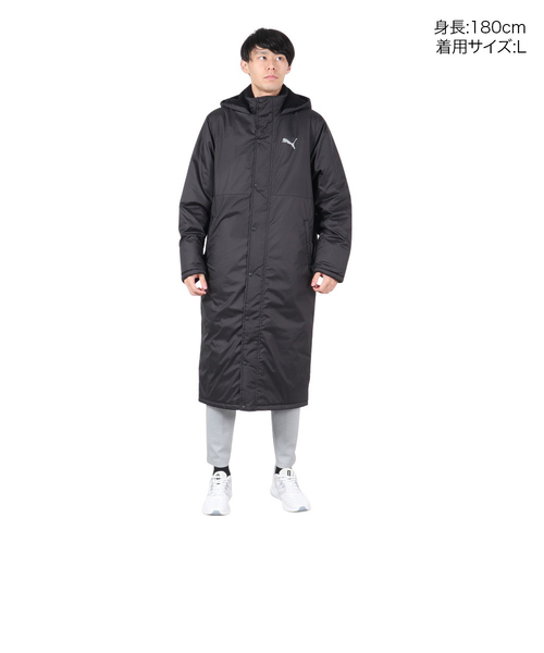 リツコシラハマ　ビッグカラー　ジャケットコート　ロング　Mサイズ　ブラック nude:masahiko maruyama - 《ラスト1点!!》-WATER REPELLENT