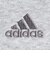アディダス（adidas）バッグ スウェット トートバッグ XE グレー×赤 KSA31-JN6642 トート サブバッグ 肩掛け 手持ち 通勤 通学