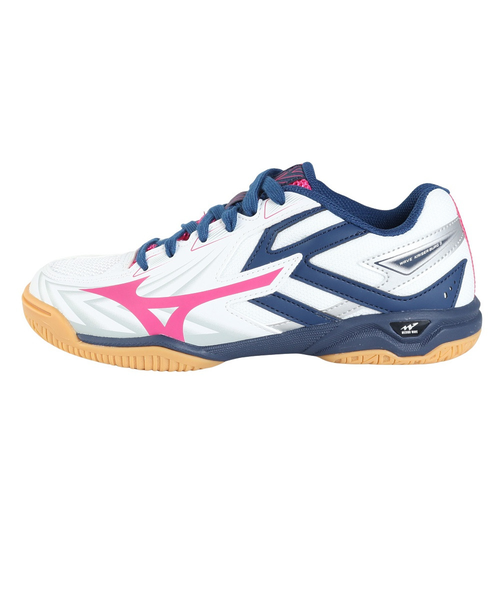 ミズノ（MIZUNO）卓球シューズ レディース ウエーブカイザーブルク8