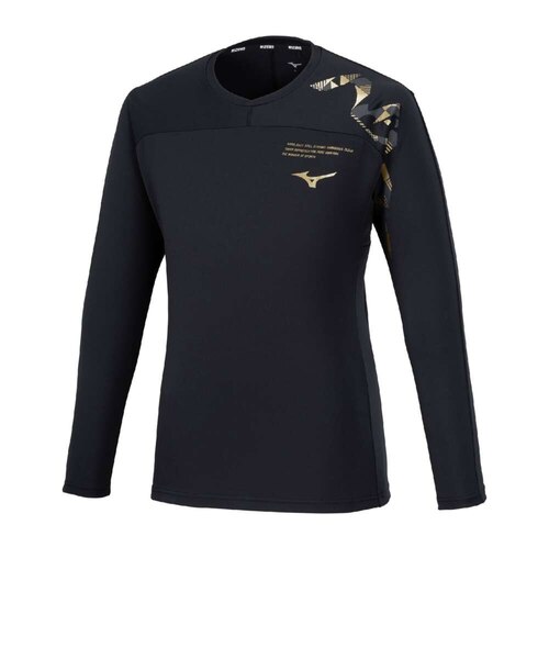 ミズノ（MIZUNO）バレーボールウェア 長袖 N-XTプラクティスシャツ