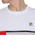 フィラ（FILA）テニスウェア 胸切替ライン バックホールメッシュ ゲームシャツ VM5702-01