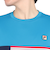 フィラ（FILA）テニスウェア 胸切替ライン バックホールメッシュ ゲームシャツ VM5702-12A