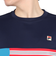 フィラ（FILA）テニスウェア 胸切替ライン バックホールメッシュ ゲームシャツ VM5702-20