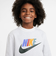 ナイキ（NIKE）YTH NSW ハイブリッド クラブ フリース 長袖クルーネックスウェットシャツ FD2992-051