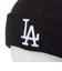 ニューエラ（NEW ERA）ジュニア ベーシック カフニット MLB Team Logo ロサンゼルス・ドジャース 14325280 ニット帽 LA 黒