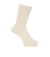 靴下 ふくらし ゆるピ丈 無地 リブ ソックス クルー丈 表糸綿100% 37752W BEG ベージュ