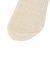 靴下 ふくらし ゆるピ丈 無地 リブ ソックス クルー丈 表糸綿100% 37752W BEG ベージュ