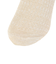 靴下 ふくらし ゆるピ丈 無地 リブ ソックス クルー丈 表糸綿100% 37752W BEG ベージュ