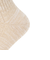 靴下 ふくらし ゆるピ丈 無地 リブ ソックス クルー丈 表糸綿100% 37752W BEG ベージュ