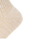靴下 ふくらし ゆるピ丈 無地 リブ ソックス クルー丈 表糸綿100% 37752W BEG ベージュ