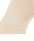 靴下 ふくらし ゆるピ丈 無地 リブ ソックス クルー丈 表糸綿100% 37752W BEG ベージュ