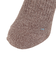 靴下 NNS クルー丈ソックス 3FC07W BRN ブラウン