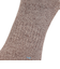 靴下 NNS クルー丈ソックス 3FC07W BRN ブラウン