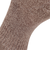 靴下 NNS クルー丈ソックス 3FC07W BRN ブラウン