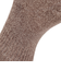 靴下 NNS クルー丈ソックス 3FC07W BRN ブラウン