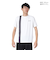 アドミラル（Admiral）テニスウェア サイドストレートライン Tシャツ ATMA420-WHT