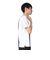 アドミラル（Admiral）テニスウェア サイドストレートライン Tシャツ ATMA420-WHT