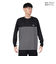 フィラ（FILA）テニスウェア 長袖 エンボス切替Tシャツ FM6906-08