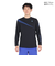 ルコックスポルティフ（lecoqsportif）テニスウェア ライト スウェットシャツ LN4FLT12M BK00