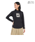 ルコックスポルティフ（lecoqsportif）テニスウェア モックネック 長袖シャツ ロングスリーブ LN4FLT11L BK00