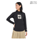 ルコックスポルティフ（lecoqsportif）テニスウェア モックネック 長袖シャツ ロングスリーブ LN4FLT11L BK00