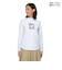 ルコックスポルティフ（lecoqsportif）テニスウェア モックネック 長袖シャツ ロングスリーブ LN4FLT11L WH00
