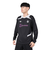 デュアリグ（DUARIG）サッカーウェア ドライプラス ロングスリーブ プラシャツ 4F0012-SCWR-741HD BLK