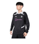 デュアリグ（DUARIG）サッカーウェア ドライプラス ロングスリーブ プラシャツ 4F0012-SCWR-741HD BLK