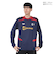 デュアリグ（DUARIG）サッカーウェア ドライプラス ロングスリーブ プラシャツ 4F0012-SCWR-741HD NVY