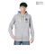 エルケクス（ELKEX）SW エンブレム ジップフーディー EKM4FA0010 MGRY
