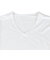 クー（Coo.）ヒートクロス 薄手 9分袖Vネックシャツ 891CO4GC0126 WHT 発熱素材 ホワイト
