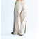 ロキシー（ROXY）LIFE STRIPE トラックパンツ ワイドシルエット 24FWRPT244008NAT