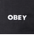 オベイ（OBEY）BOLD NYLON CAMP キャップ 100490129BLK