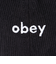 オベイ（OBEY）LOWERCASE コーデュロイ 6 パネル キャップ 100580378BLK