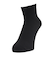 クー（Coo.）3層 アンクル丈 ソックス 2足組 894Q4GSA0084 BLK 吸湿 発熱