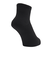 クー（Coo.）3層 アンクル丈 ソックス 2足組 894Q4GSA0084 BLK 吸湿 発熱