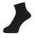 クー（Coo.）3層 アンクル丈 ソックス 2足組 894Q4GSA0084 BLK 吸湿 発熱