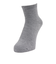 クー（Coo.）3層 アンクル丈 ソックス 2足組 894Q4GSA0085 GRY 吸湿 発熱