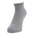 クー（Coo.）3層 アンクル丈 ソックス 2足組 895Q4GSA0077 GRY 吸湿 発熱