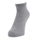 クー（Coo.）3層 アンクル丈 ソックス 2足組 895Q4GSA0077 GRY 吸湿 発熱