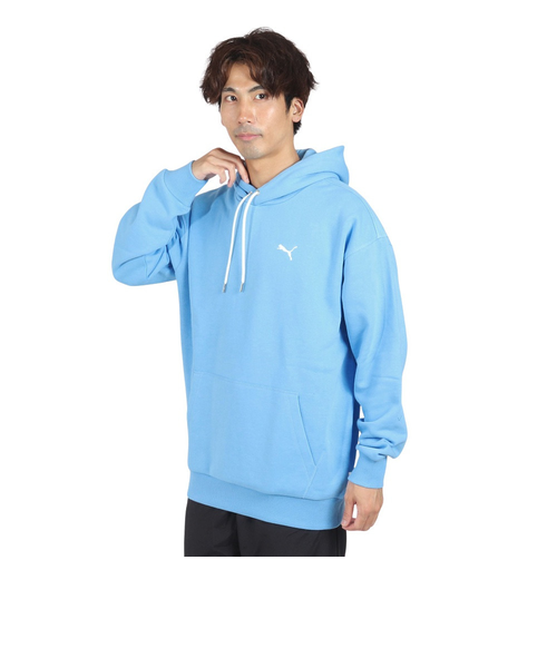 プーマ メンズ フーディー すぐ届く! プーマ(PUMA)MWQ スウェット フーディー 630166 26 LBLU