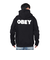 オベイ（OBEY）BOLD フーデッド スウェットシャツ 112842349BLK