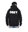 オベイ（OBEY）BOLD フーデッド スウェットシャツ 112842349BLK