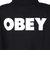 オベイ（OBEY）BOLD フーデッド スウェットシャツ 112842349BLK