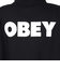 オベイ（OBEY）BOLD フーデッド スウェットシャツ 112842349BLK