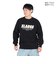 エクストララージ（XLARGE）CHENILLE ロゴ クルーネック スウェットシャツ 101243012016-BLACK