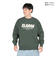 エクストララージ（XLARGE）CHENILLE ロゴ クルーネック スウェットシャツ 101243012016-GREEN